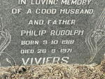 VIVIERS Philip Rudolph 1918-1971