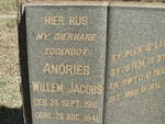 JACOBS Andries Willem 1910-1941