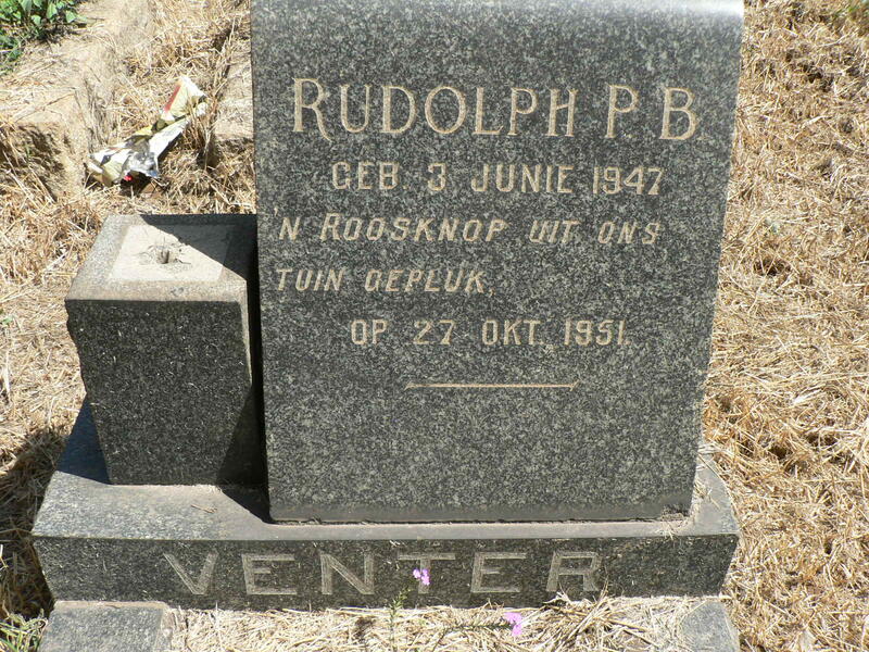 VENTER Rudolph P.B. 1947-1951