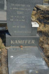 KAMFFER Gert 1918-1968 :: HITGE Sannie 1952-1996