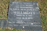 WILLMOTT Maria Magdalena 1915-1979