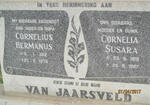 JAARSVELD Cornelius Hermanus, van 1912-1979 & Cornelia Susara 1918-1987