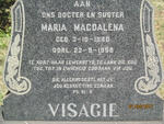 VISAGIE Maria Magdalena 1940-1958