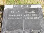 BEER Flip, de 1920-2003 & Ellie 1928-2006