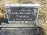 BADENHORST Anna Catharina Dorothea 1906-1994