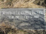 BOTHA Susarah Catharina nee PRETORIUS 1912-1998