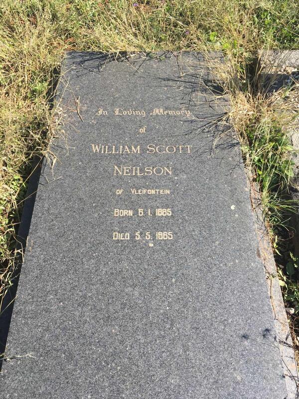 NEILSON William Scott 1885-1965