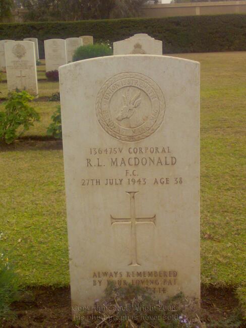 MACDONALD R.L. -1943