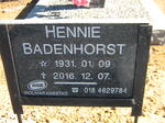 BADENHORST Hennie 1931-2016