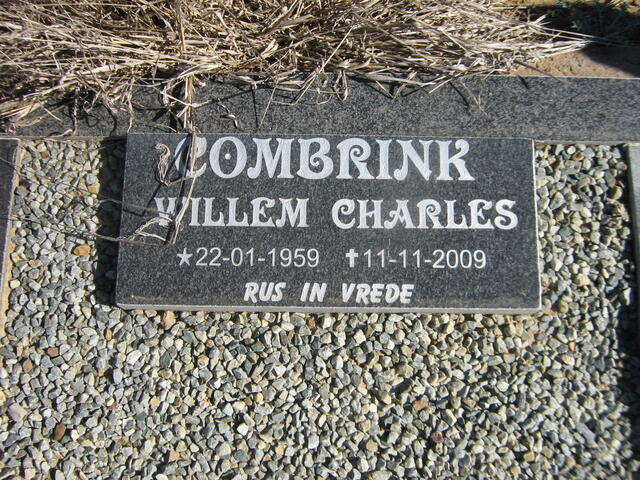 COMBRINK Willem Charles 1959-2009