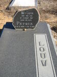 LOUW Petrus 1925-1989