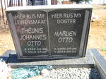 OTTO Theunis Johannes 1932-2010 :: OTTO Marlien 1990-2013