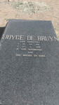 BRUYN Joyce, de 1913-1995