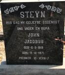 STEYN John Jacobus 1919-1971