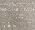 WYK Niel Cornelius, van 1926-1998