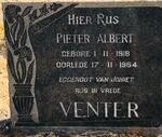 VENTER Pieter Albert 1918-1964