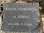GERMISHUYS Martha nee BURGER 1878-1965