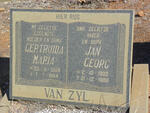 ZYL Jan Georg, van 1902-1988 & Gertruida Maria 1904-1984