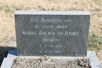RANDT Maria Dalina, du nee BEUKES 1880-1930