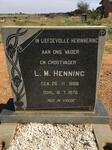 HENNING L.M. 1888-1976