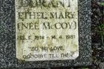 DURANT Mary nee McCOY 1914-1981
