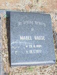 VAUSE Mabel 1884-1977