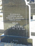 VILLIERS Nelie, de 1932-2008