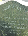 LAMPRECHT Sarah Johanna 1897-1981