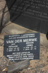 MERWE Jan Hendrik, van der 1936-2007 & Miriam Emma 1939-2014