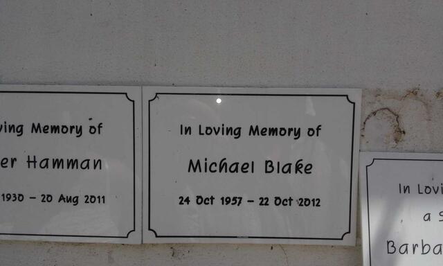 BLAKE Michael 1957-2012