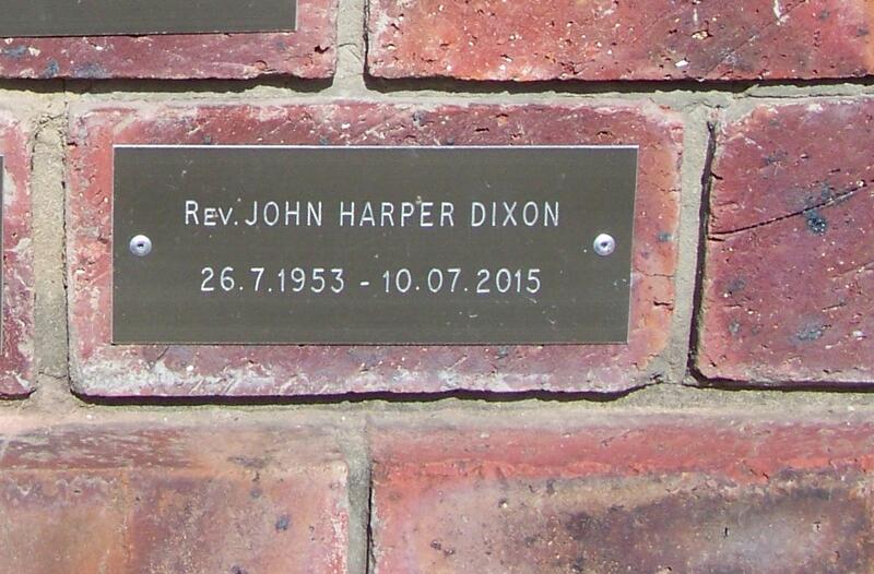 DIXON John Harper 1953-2015