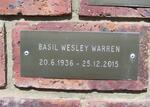WARREN Basil Wesley 1936-2015