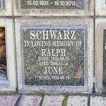 SCHWARZ Ralph 1932-2006 & June 1934-