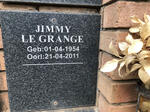 GRANGE Jimmy, le 1954-2011