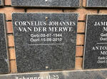 MERWE Cornelius Johannes, van der 1944-2010