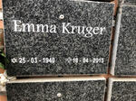 KRUGER Emma 1940-2013