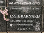 BARNARD Essie 1936-2015