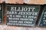 ELLIOT Dawn Jennifer 1939-2014
