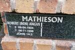 MATHIESON Robert Angus 1924-1998