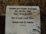 BARNARD Corneluis Frans 1867-1929