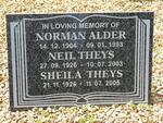 ALDER Norman 1904-1993 :: THEYS Neil 1926-2003 :: THEYS Sheila 1926-2005
