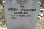 GRUNDELING Hendrik Everhardus 1874-
