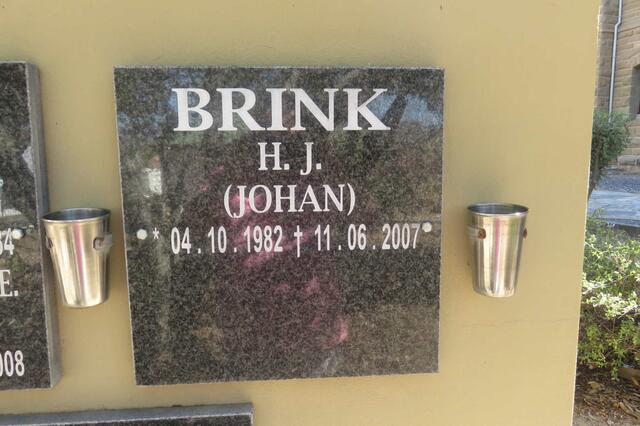 BRINK H.J. 1982-2007