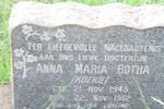 BOTHA Anna Maria 1945-1952