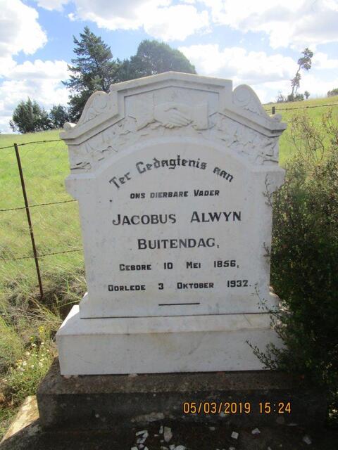 BUITENDAG Jacobus Alwyn 1856-1932