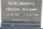 REDELINGHUYS Frederik Benjamin 1913-1993