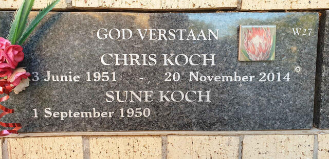 KOCH Chris 1951-2014 & Sune 1950-