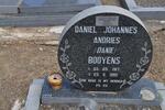 BOOYENS Daniel Johannes Andries 1917-1995 & Petronella Marthina 1920-2017