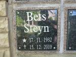 STEYN Bets 1932-2010