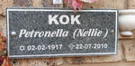 KOK Petronella 1917-2010